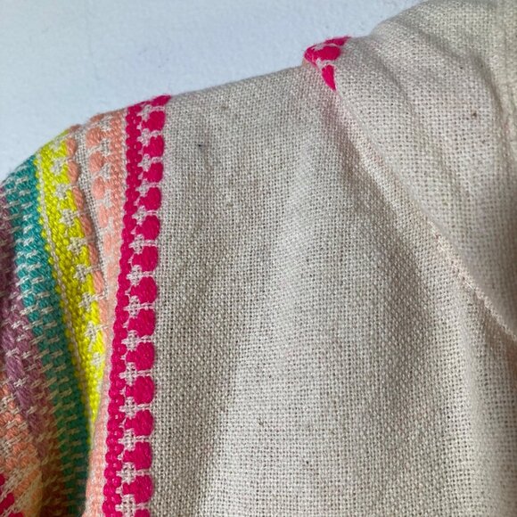 Womens Beach By Exist Hooded Pullover Beach Cover Heavier‎ Cotton XL NWT - Picture 7 of 9